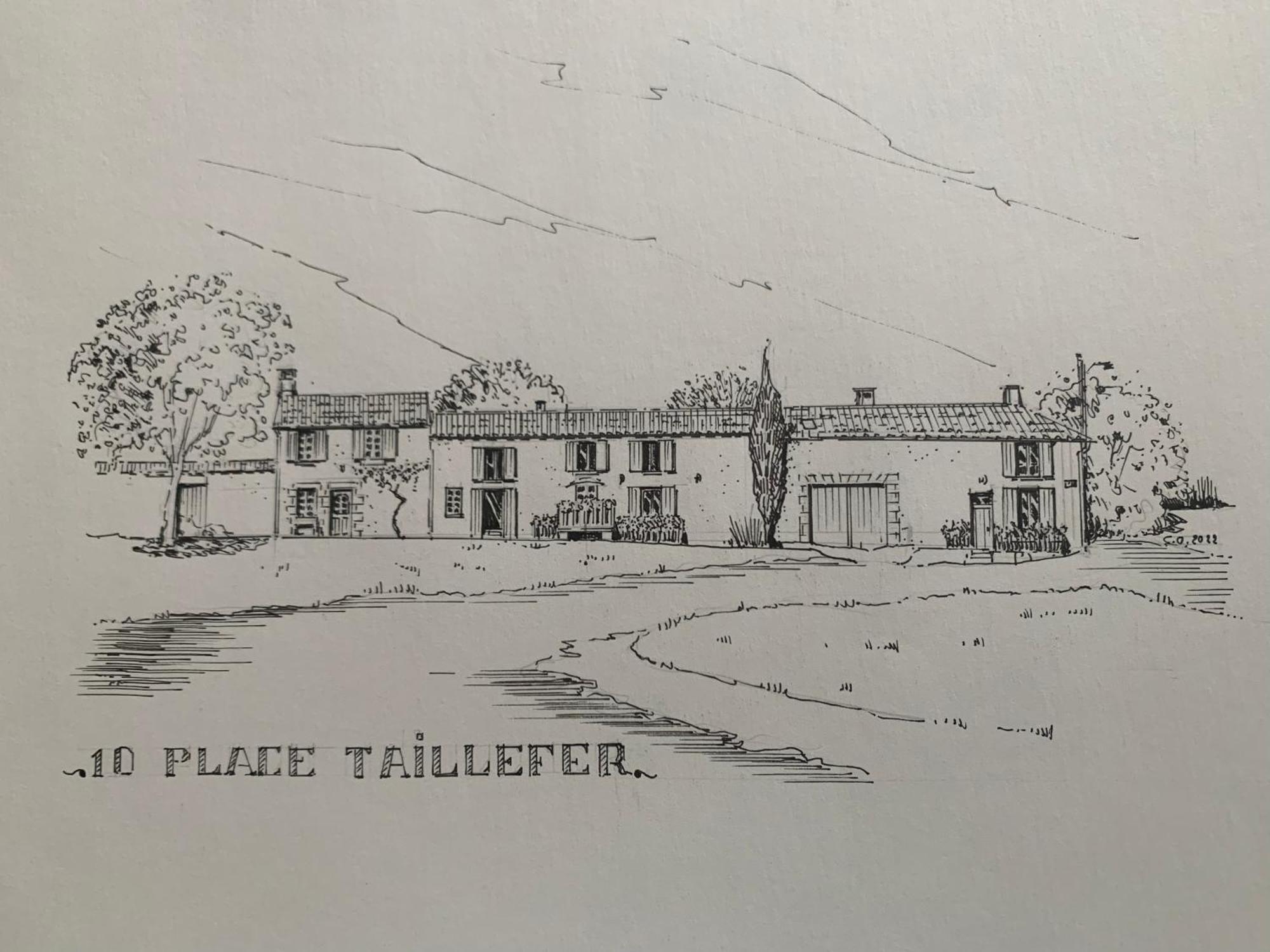 Charmant Studio meublé Montignac-Charente Exterior foto